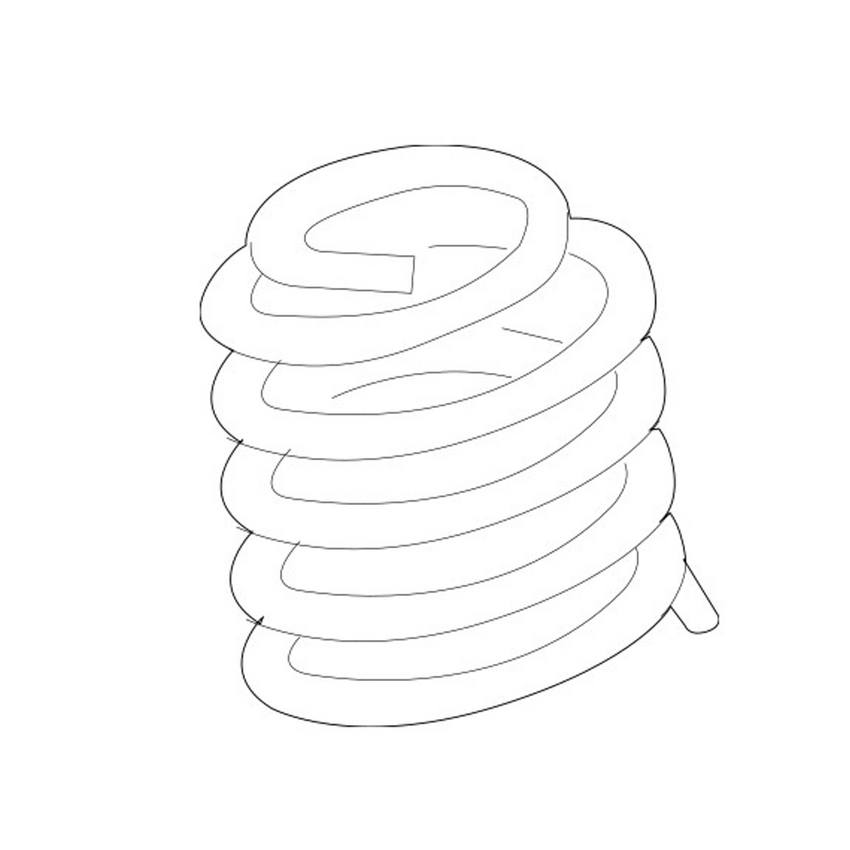 Volvo Coil Spring - Front (Code 66) 30683561